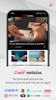 screenshot of Claro Notícias