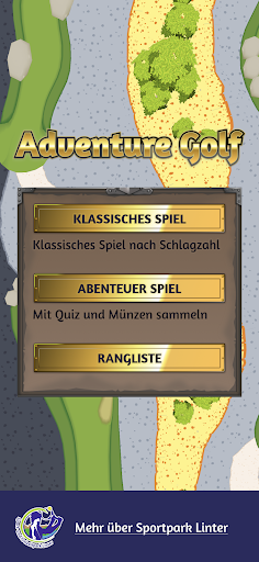 Android application Adventure Golf screenshort