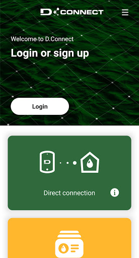Android application DConnect DAB screenshort