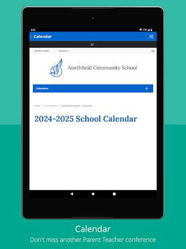 Android application Northfield Community School screenshort