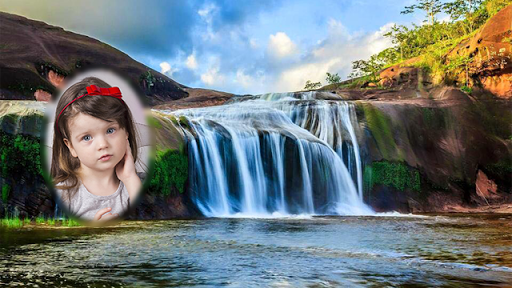 Waterfall Photo Frames montage Screen 3