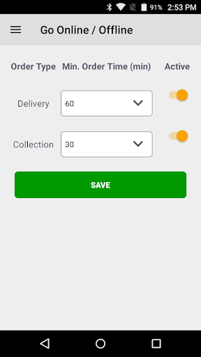 Merchant App Coventry Eats