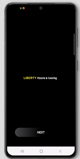 Android application Liberty Pizza & Catering screenshort