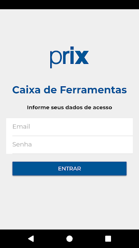 Android application Caixa de Ferramentas screenshort