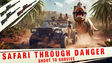 Wild Dinosaur Hunting Games 3D poster 15