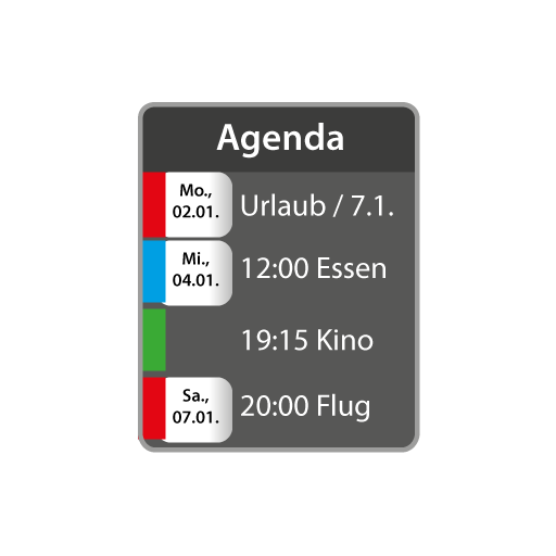 Agenda Widget logo
