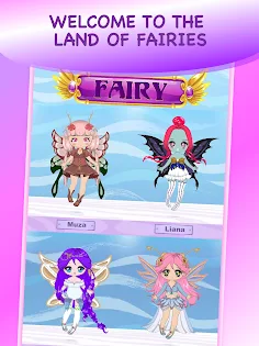 Fairy Dress Up Avatar Creator - Screenshot 1
