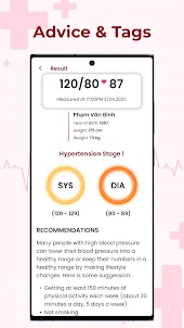 BP Tracker: Blood Pressure App