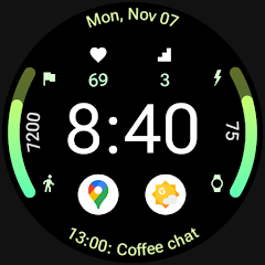 Awf Fit X: Wear OS 3 face