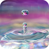 water drop HD Wallpaper icon