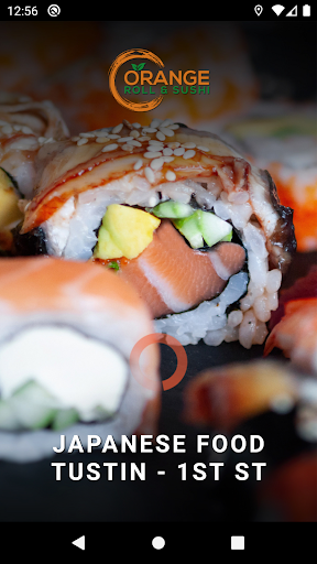 Android application Orange Roll & Sushi screenshort