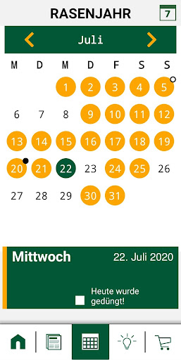 Schwab Rasenpflege App Screen 3
