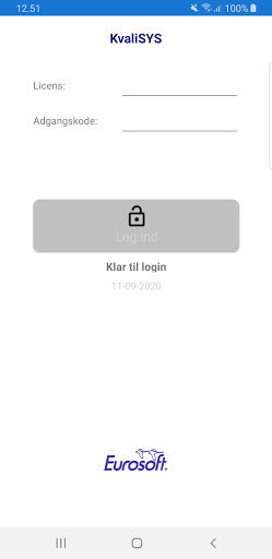Android application KvaliSYS screenshort