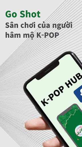 Android application GO SHOT_ K-POP fans playground screenshort
