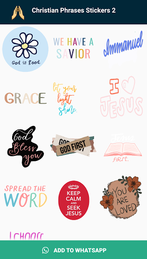 Christian Animated Stickers Screen 2
