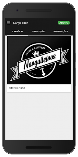 Android application Narguileiros screenshort