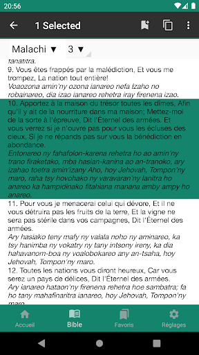 French - Malagasy Bible Screen 3