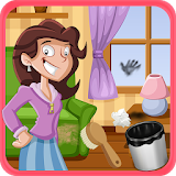 House Clean up Kids Game icon