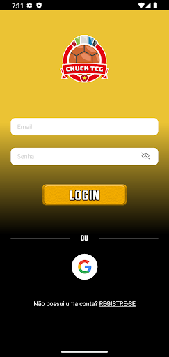 Android application ChuckTCG screenshort