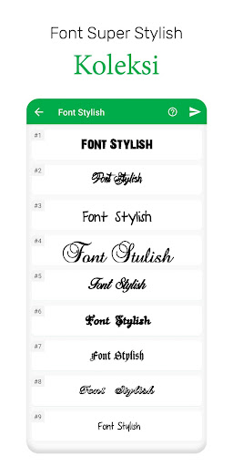 Font Stylish screenshot 3