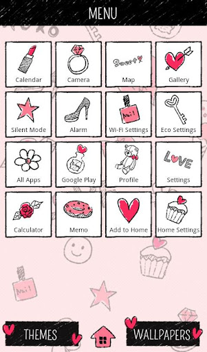 -KissKiss- Theme +HOME Screen 3