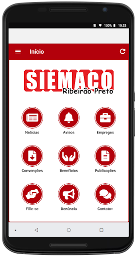 Android application SIEMACO RIBEIRÃO PRETO screenshort