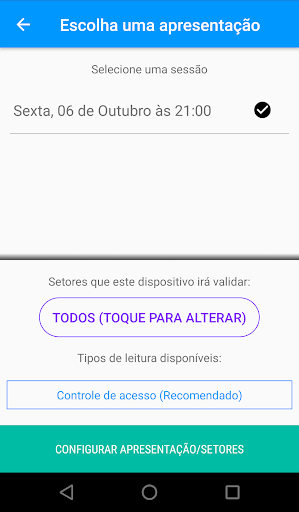 Acesso Rápido TTRS Screen 2