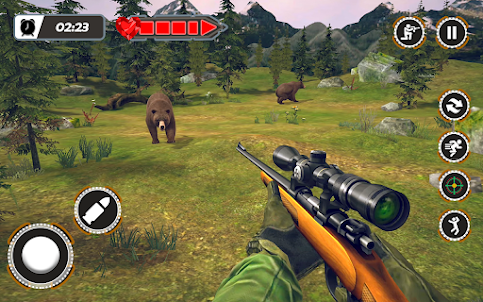 Wild Animal Hunting Games FPS