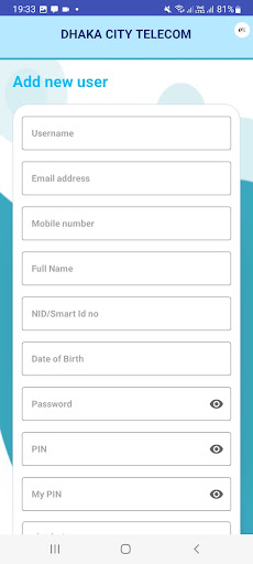 ALIF TELECOM Screen 2