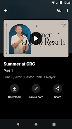 City Reach Church Screen 3