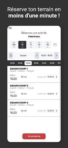 Padel Arena Screen 3