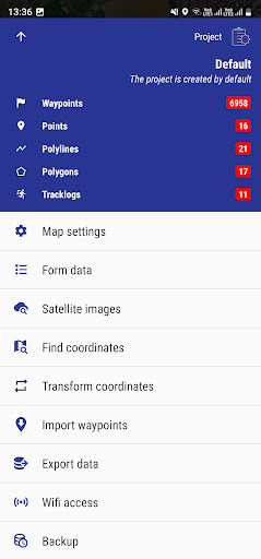 vTools Survey - GPS Mapping Screen 3