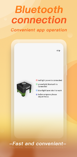 Android application Mini laser engraving machine screenshort