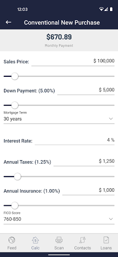 Reach Home Loans Screen 3