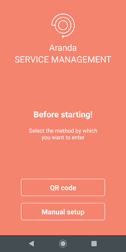 Android application Aranda ASMS screenshort