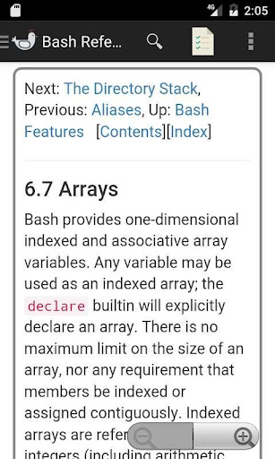 Linux Bash Reference Manual Screen 3