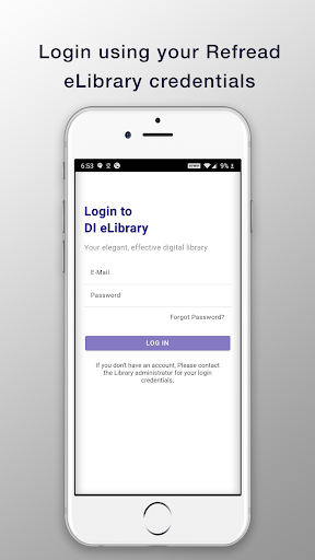 Android application DI eLibrary screenshort