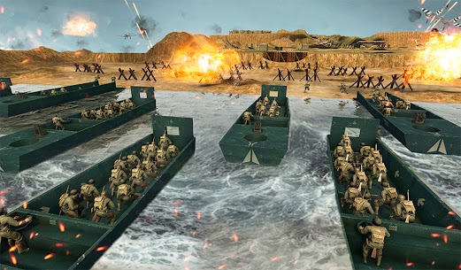 D-Day World War 2 Army Games Apk Mod for Android [Unlimited Coins/Gems] 10
