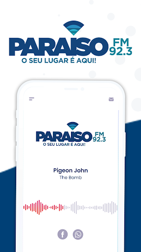 Android application Rádio Paraíso FM 92.3 screenshort