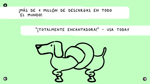 Vista previa de la aplicación