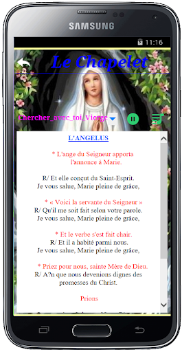 Chapelet et le Rosaire. Screen 3