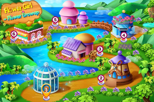Android application Flower Girl - Flower Growup screenshort
