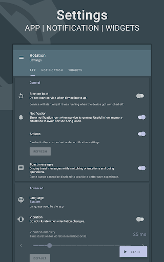 Rotation | Orientation Manager - Tools - apps