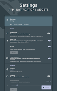 Rotation | Orientation Manager Screenshot
