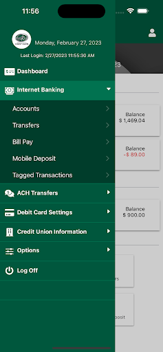MO Baptist CU Mobile Banking Screen 3