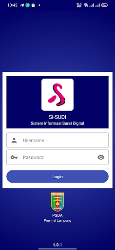 Android application SI-SUDI Lampung screenshort
