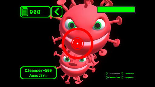 Android application Khono Jha VS The Virus VR screenshort