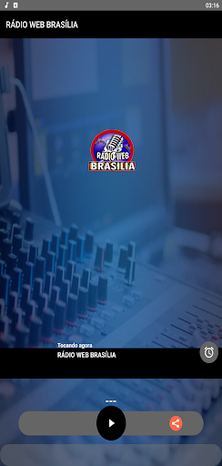 Android application Rádio Web Brasília screenshort