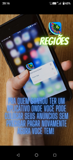 Regiões Negócios Screen 2