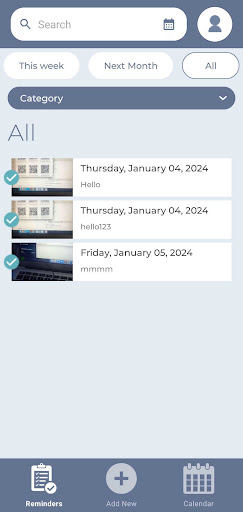 Android application Filofax inkLink screenshort